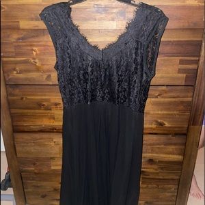 Large black formal/ bridesmaids dress